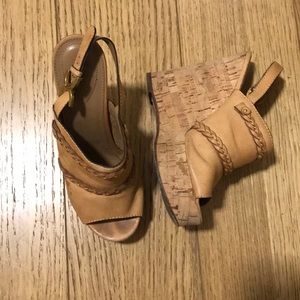 Chloe Wedges Nude Size 38.5